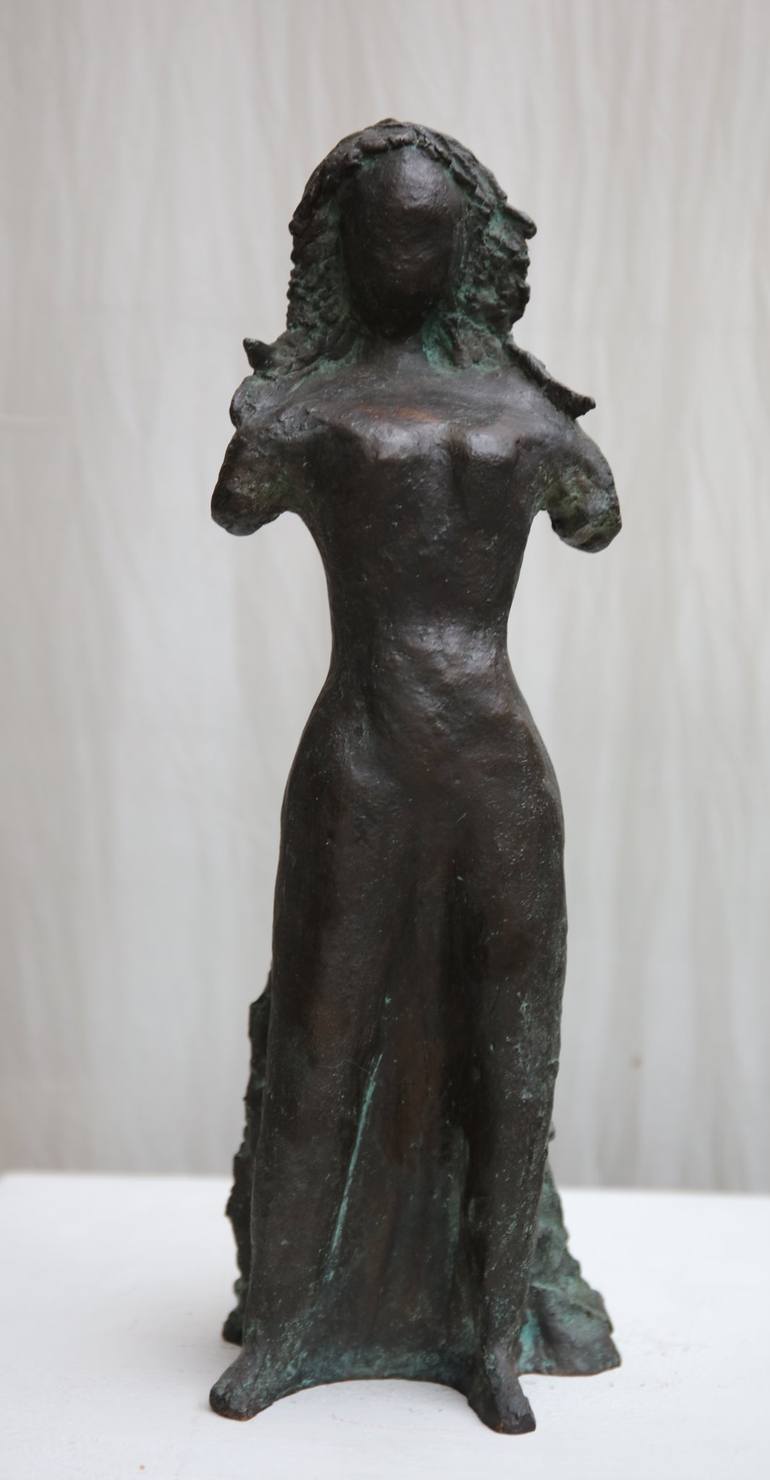 Original Nude Sculpture by Ingrid Edith Zobel