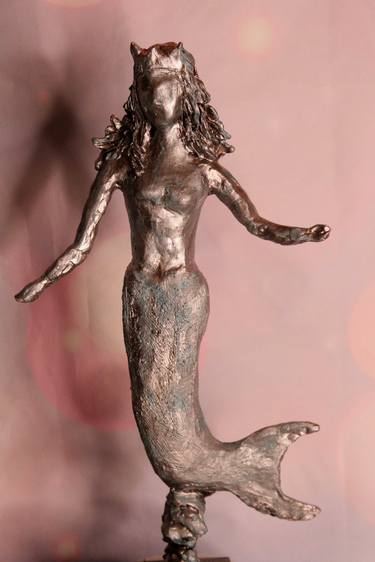 Original Fine Art Women Sculpture by Ingrid Edith Zobel