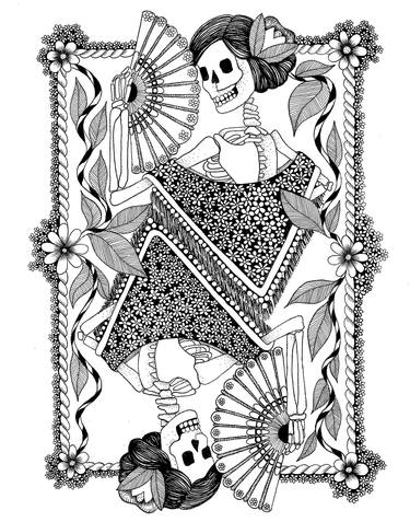 Print of Mortality Drawings by Laura Clay