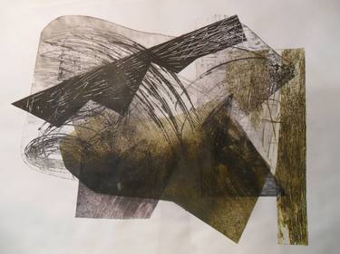 Original Abstract Printmaking by Biljana Bilbiloska