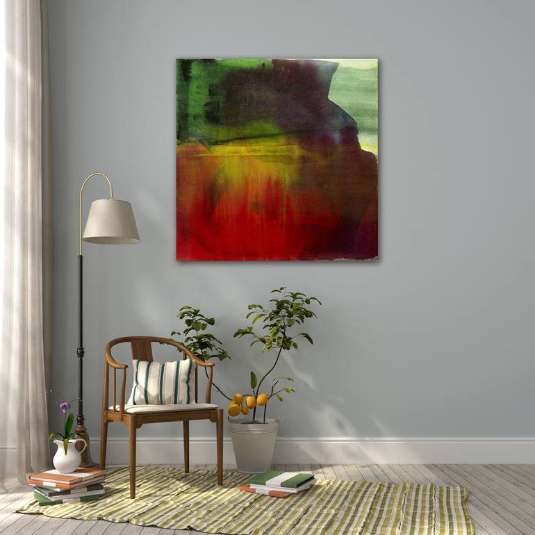 Original Abstract Expressionism Abstract Painting by Susana Depetris