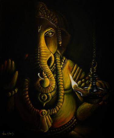 Print of Realism Religious Paintings by Varun Rao