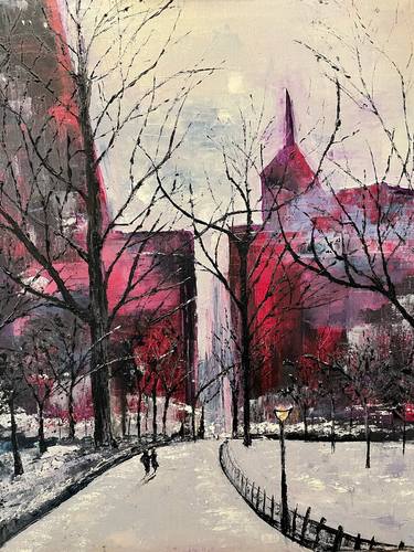 Original Cities Paintings by Jayne Deach