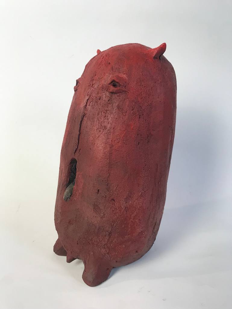 Original Symbolism Fantasy Sculpture by Armando D'Andrea