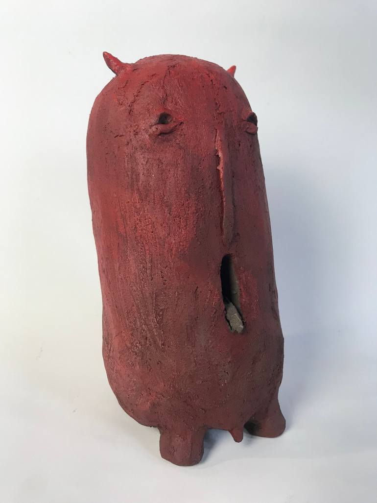 Original Symbolism Fantasy Sculpture by Armando D'Andrea
