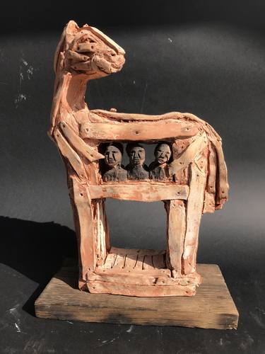 Original Figurative Classical mythology Sculpture by Armando D'Andrea