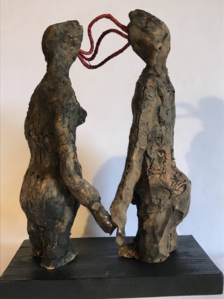 Original Men Sculpture by Armando D'Andrea