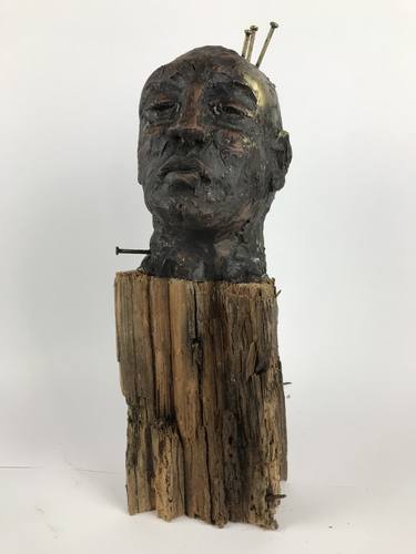 Original Men Sculpture by Armando D'Andrea