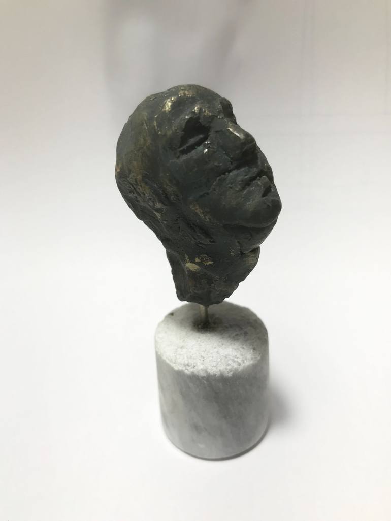 Original Expressionism Men Sculpture by Armando D'Andrea