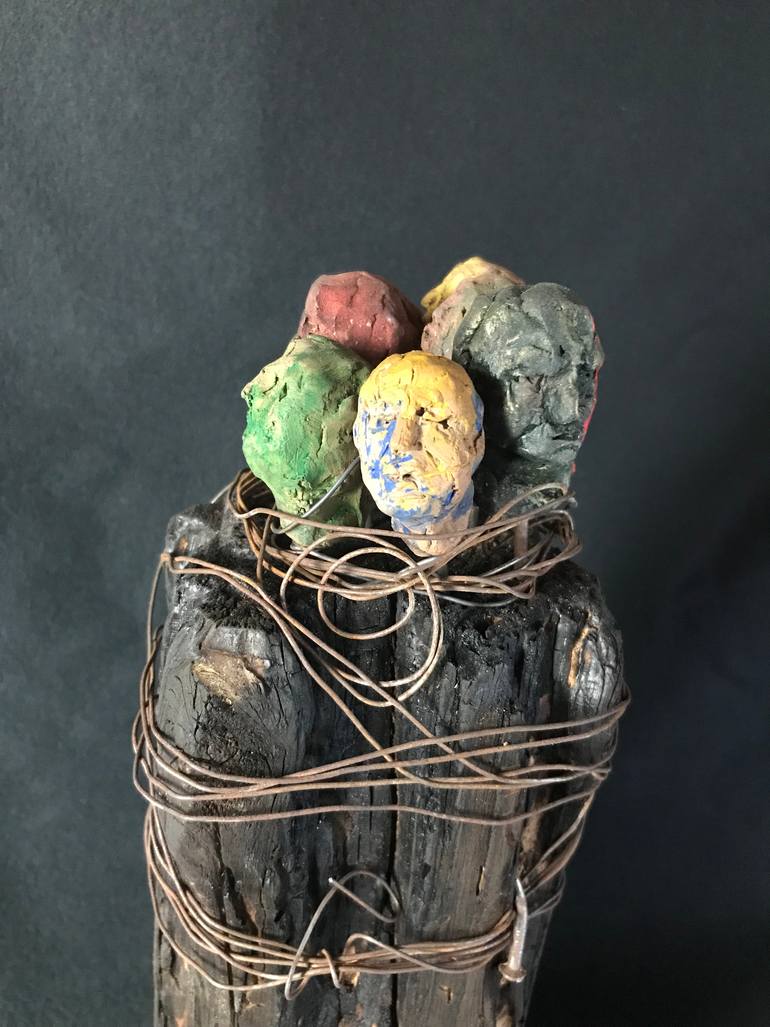 Original Abstract Expressionism Abstract Sculpture by Armando D'Andrea