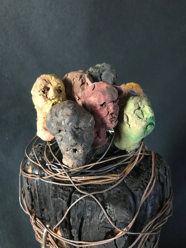 Original Abstract Expressionism Abstract Sculpture by Armando D'Andrea