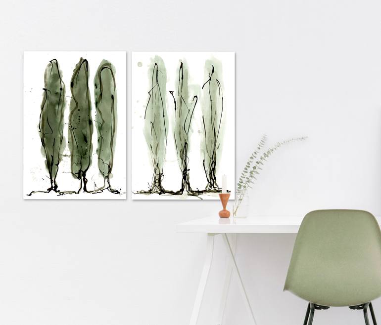 Original Fine Art Nature Drawing by Sybs Bauer