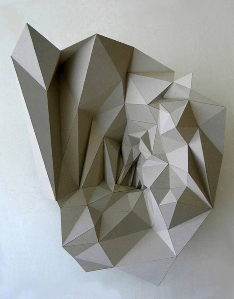 Original Abstract Geometric Sculpture by Toby Short