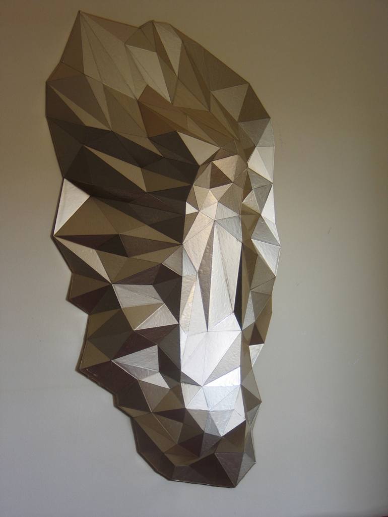 Original Abstract Geometric Sculpture by Toby Short