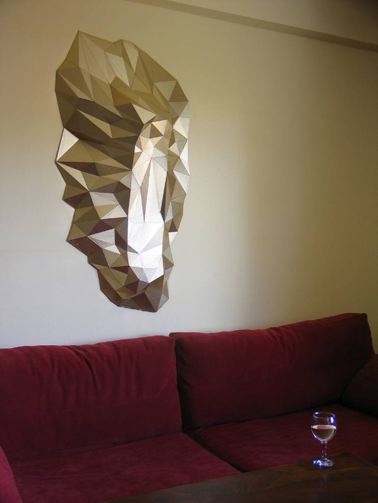 Original Abstract Geometric Sculpture by Toby Short