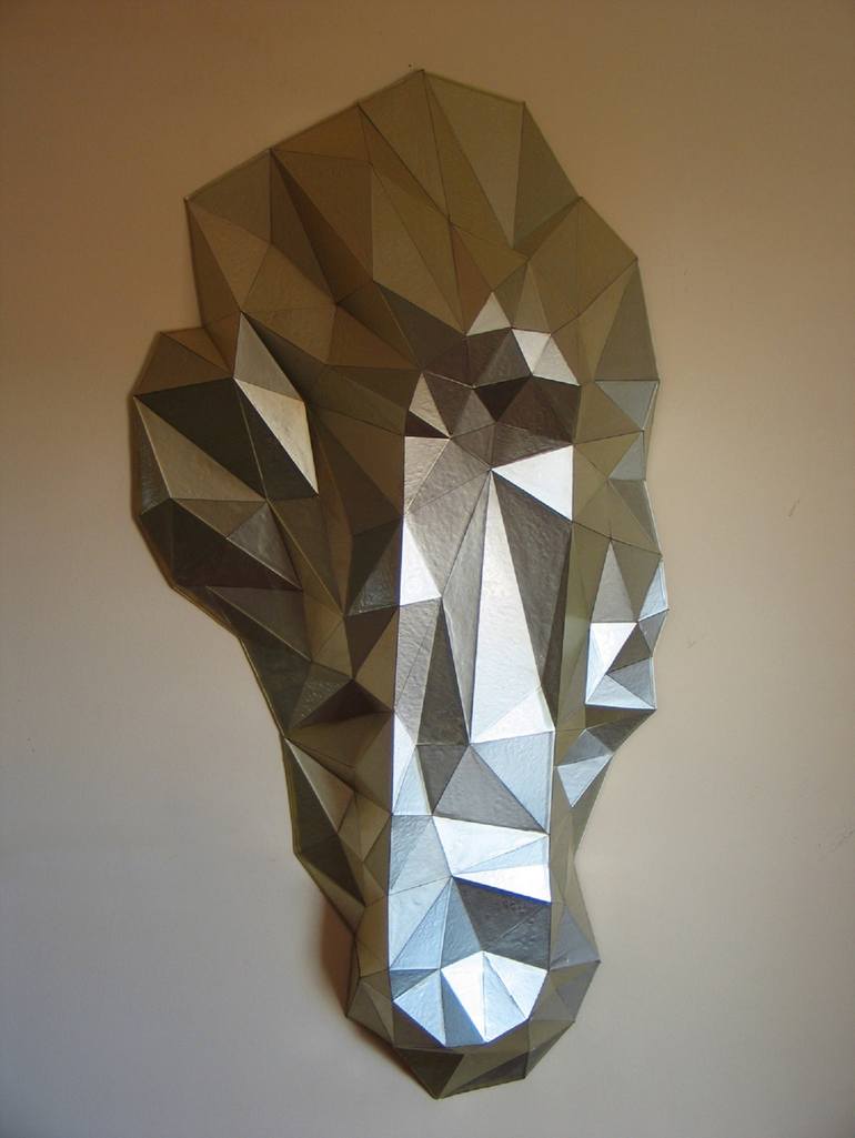 Original Abstract Geometric Sculpture by Toby Short