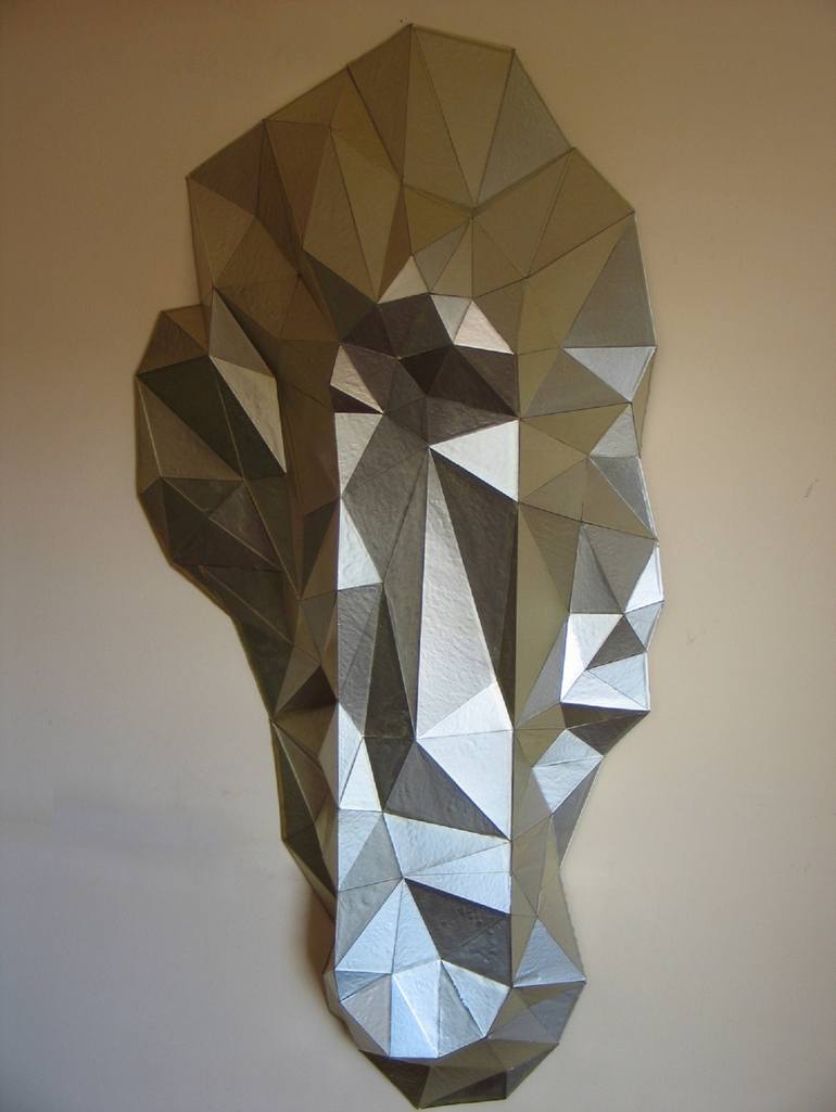 Original Abstract Geometric Sculpture by Toby Short