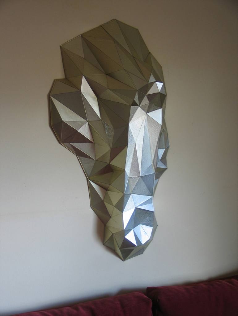 Original Abstract Geometric Sculpture by Toby Short