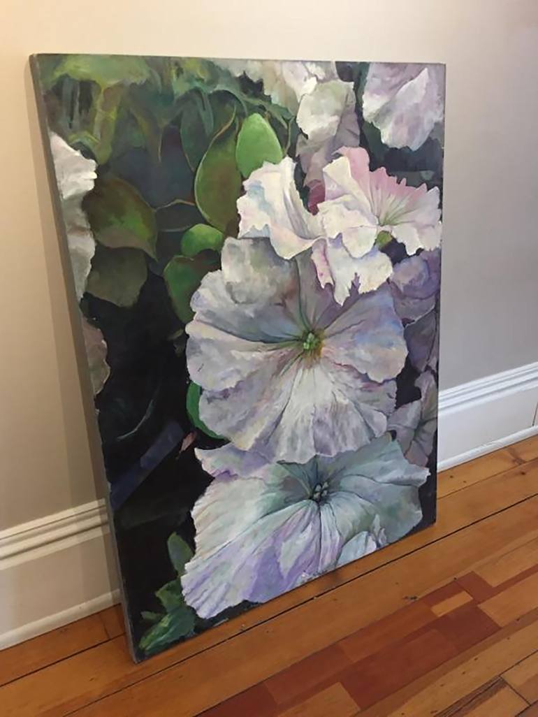 Original Floral Painting by stuart roddy