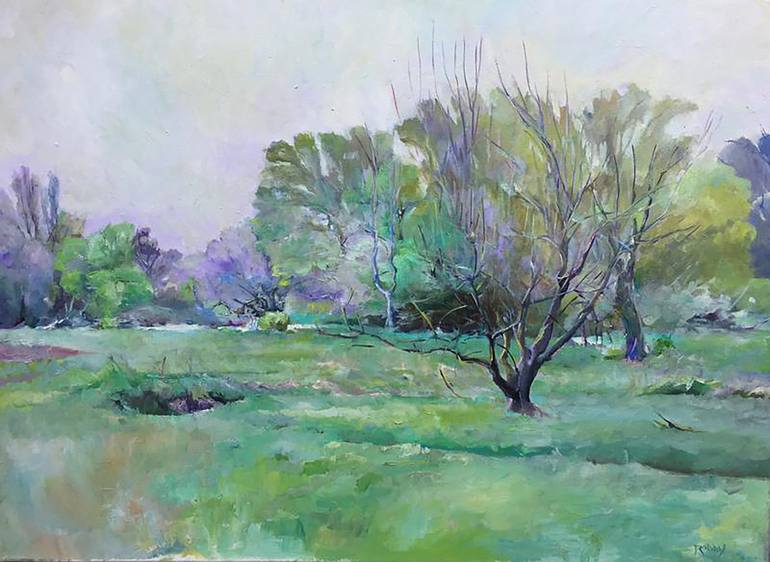 The Beginning of Spring Painting by stuart roddy | Saatchi Art