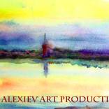 Impression by a Watercolor by Ivan Alexiev