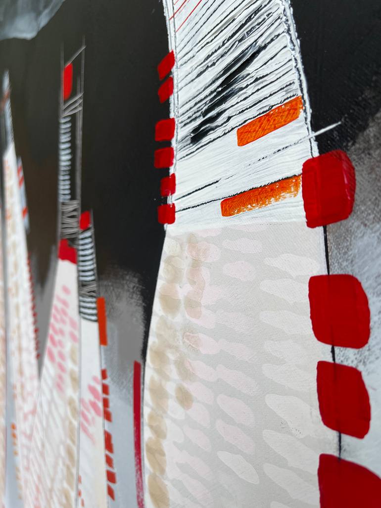 Original Contemporary Abstract Painting by Yenny Yohan