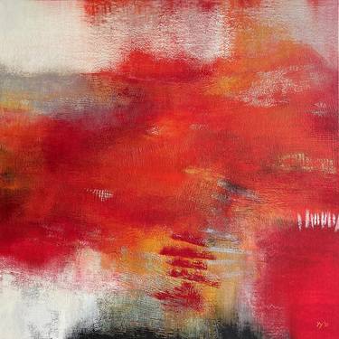 Original Fine Art Abstract Paintings by Yenny Yohan