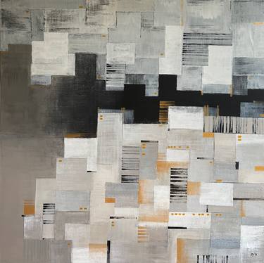 Original Cubism Abstract Paintings by Yenny Yohan