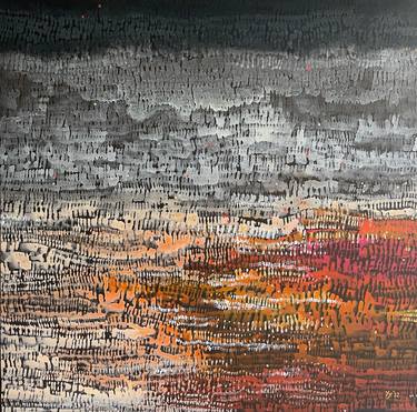 Original Fine Art Abstract Paintings by Yenny Yohan