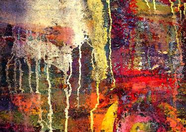 Original Abstract Mixed Media by Gintaras Kušlys