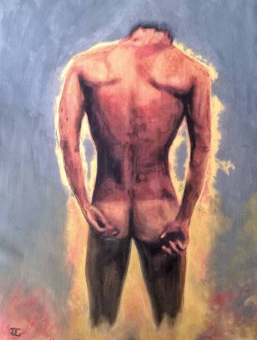 Original Nude Painting by DC Pae