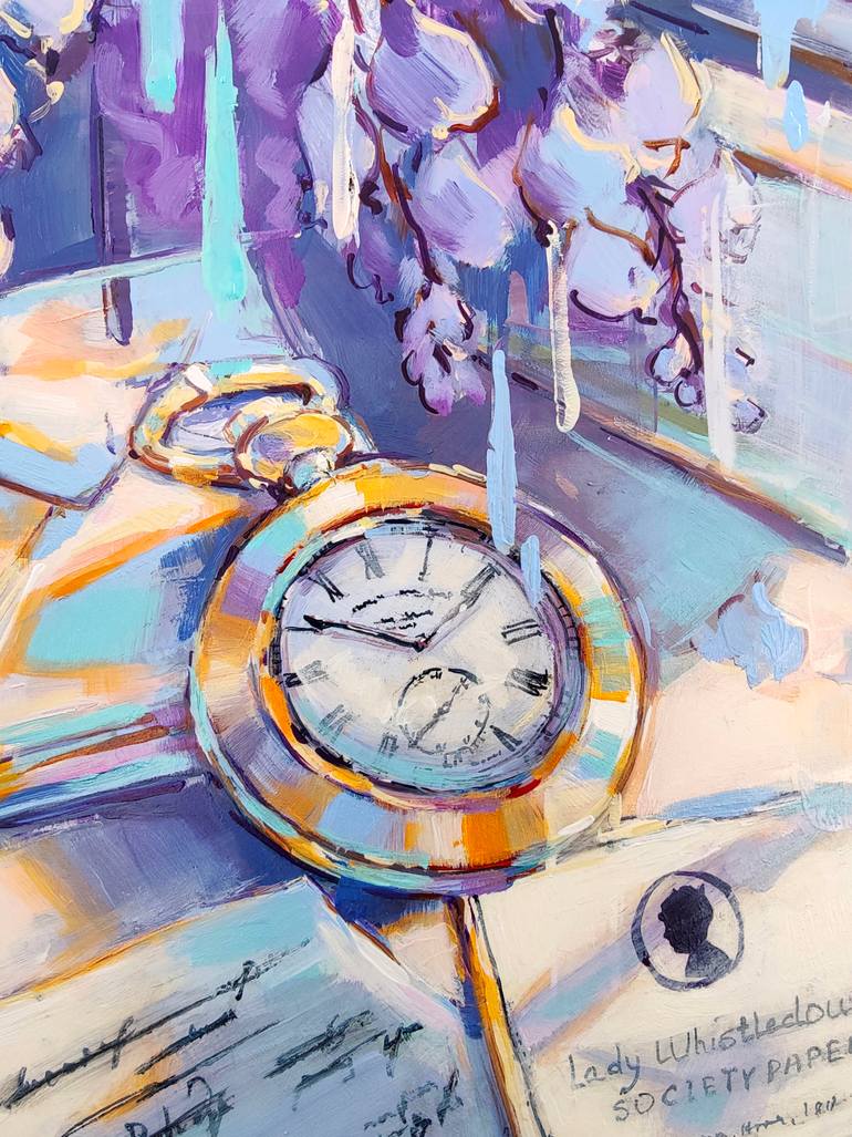 Original Abstract Love Painting by Mari Gru