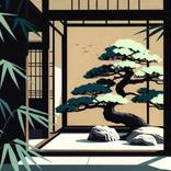 Wabi-Sabi Garden Rest by Phung Wang