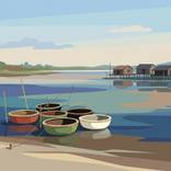 Quiet Boats, Time Marks by Phung Wang