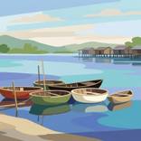 Hushed Shoreline by Phung Wang