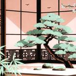 Japanese garden by Phung Wang
