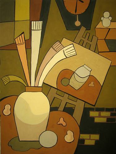 Print of Abstract Expressionism Still Life Paintings by Phung Wang