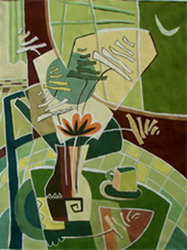 Print of Abstract Expressionism Still Life Paintings by Phung Wang