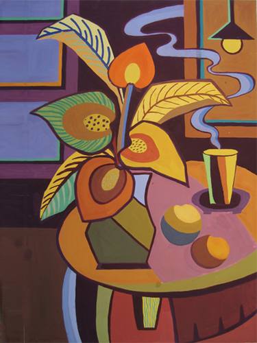 Print of Modern Still Life Paintings by Phung Wang