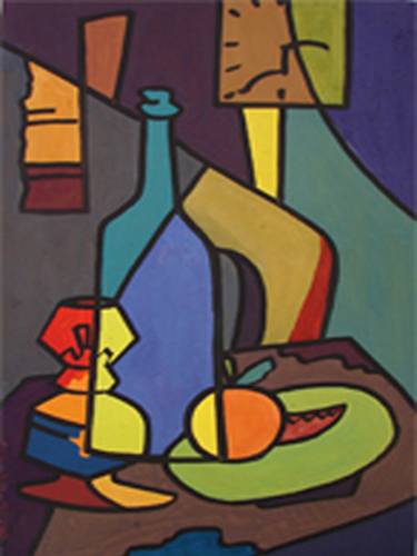 Print of Art Deco Still Life Paintings by Phung Wang