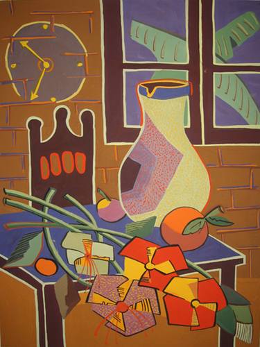 Print of Modern Still Life Paintings by Phung Wang