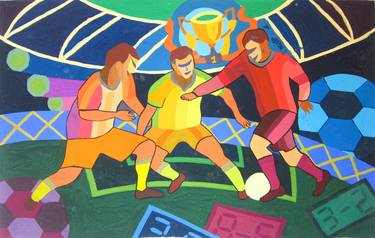 Print of Art Deco Sport Paintings by Phung Wang