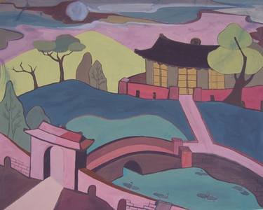 Original Landscape Paintings by Phung Wang