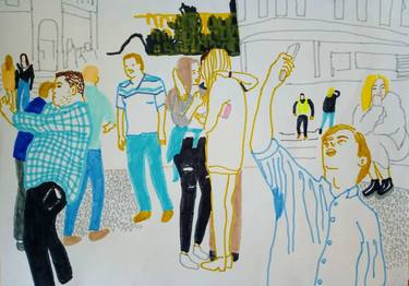 Print of Figurative Popular culture Drawings by juris libeks