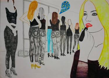 Print of Fashion Drawings by juris libeks