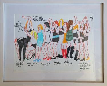 Print of Figurative Health & Beauty Drawings by juris libeks