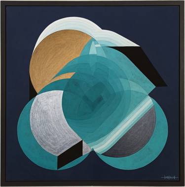 Original Geometric Paintings by Christophe Laslaud