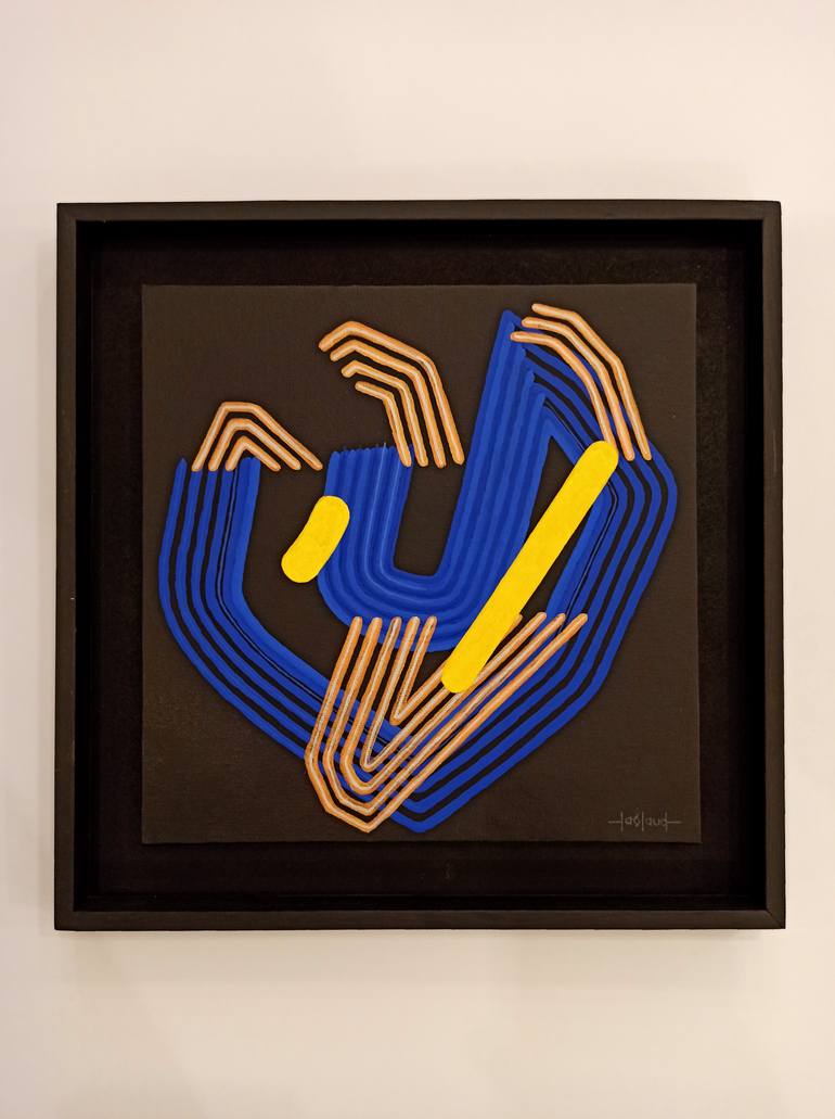 Original Contemporary Abstract Painting by Christophe Laslaud