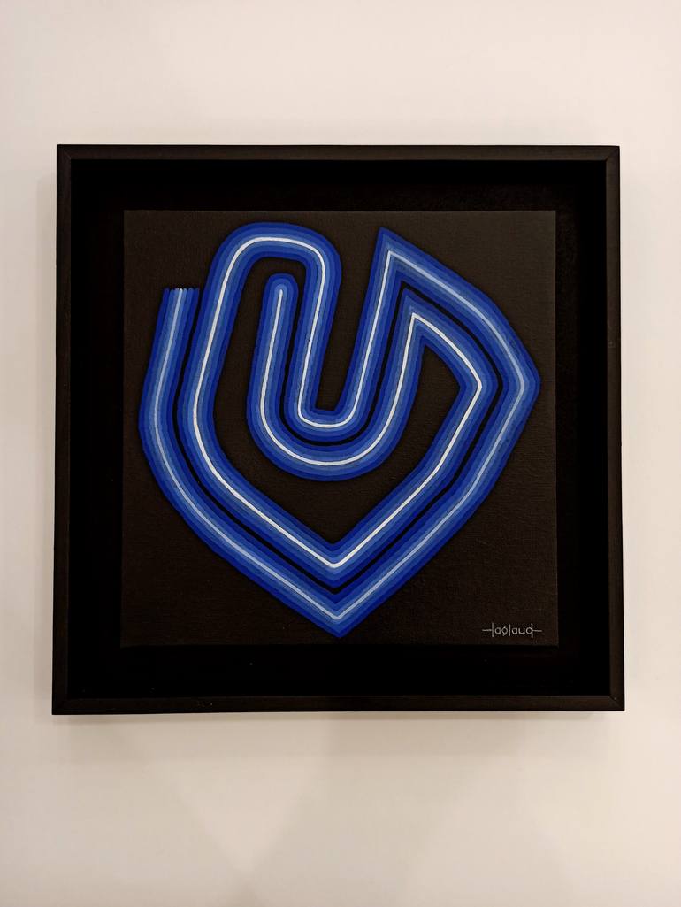 Original Abstract Painting by Christophe Laslaud