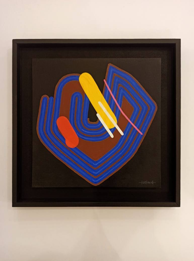Original Contemporary Abstract Painting by Christophe Laslaud